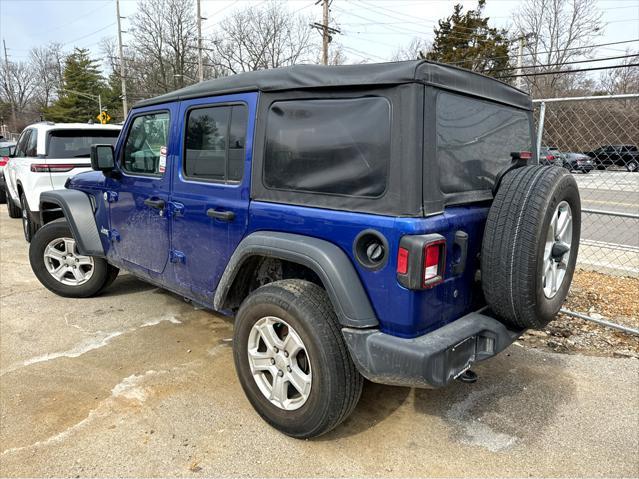 used 2020 Jeep Wrangler Unlimited car, priced at $23,898