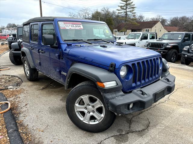 used 2020 Jeep Wrangler Unlimited car, priced at $23,898