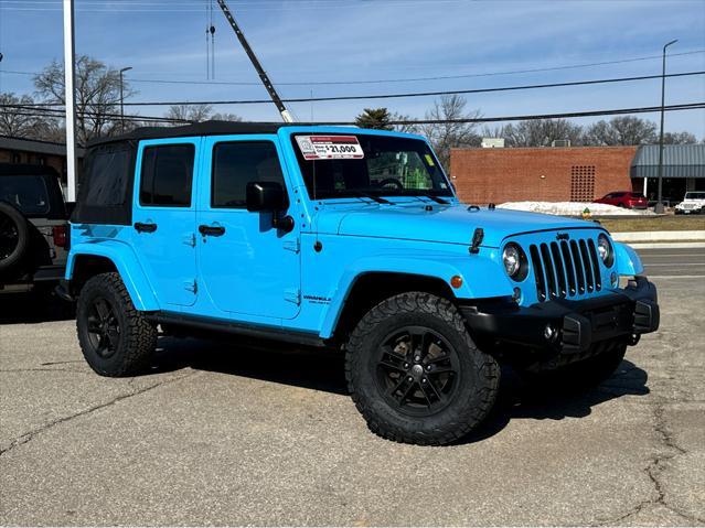 used 2017 Jeep Wrangler Unlimited car, priced at $18,300