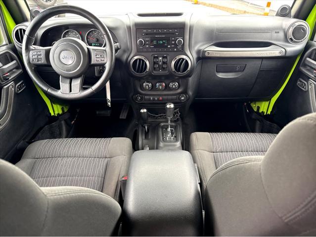 used 2012 Jeep Wrangler Unlimited car, priced at $16,490