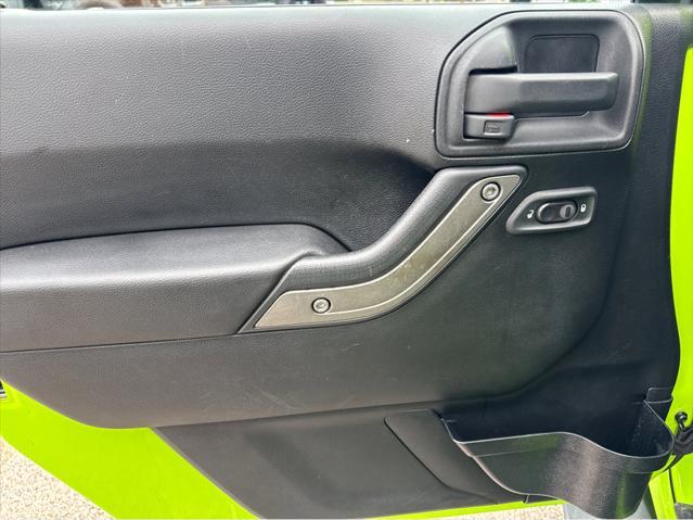 used 2012 Jeep Wrangler Unlimited car, priced at $16,490