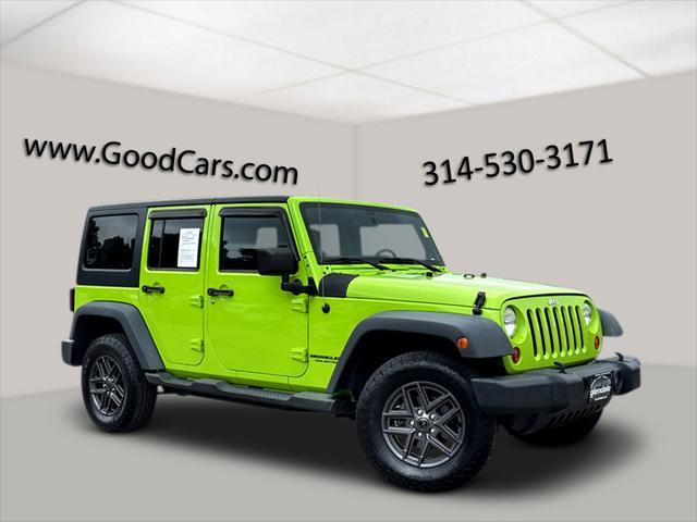 used 2012 Jeep Wrangler Unlimited car, priced at $16,490