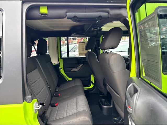 used 2012 Jeep Wrangler Unlimited car, priced at $16,490
