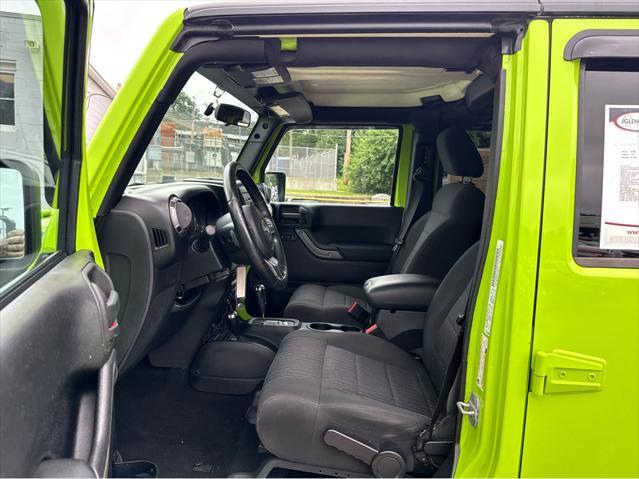 used 2012 Jeep Wrangler Unlimited car, priced at $16,490