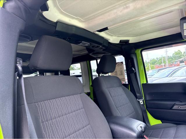 used 2012 Jeep Wrangler Unlimited car, priced at $16,490