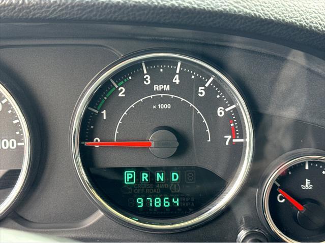 used 2012 Jeep Wrangler Unlimited car, priced at $16,490
