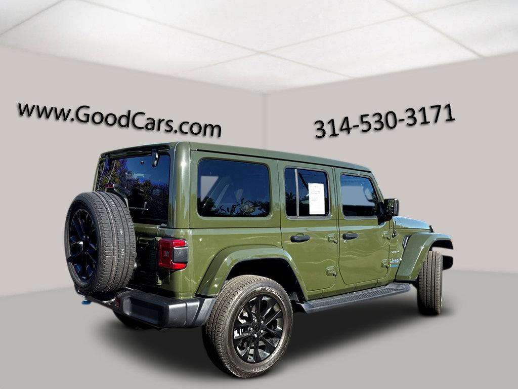used 2022 Jeep Wrangler Unlimited 4xe car, priced at $36,500