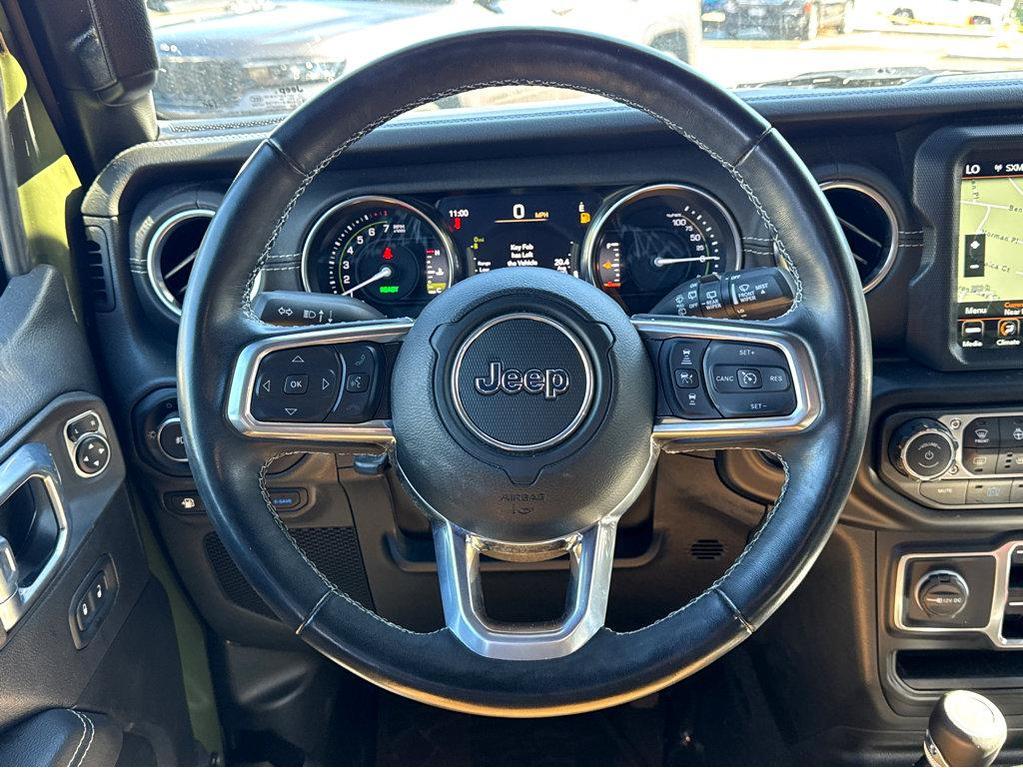 used 2022 Jeep Wrangler Unlimited 4xe car, priced at $36,500