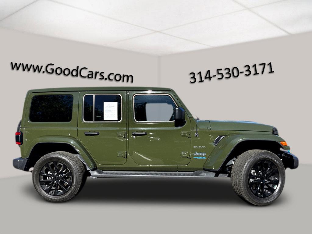 used 2022 Jeep Wrangler Unlimited 4xe car, priced at $36,500