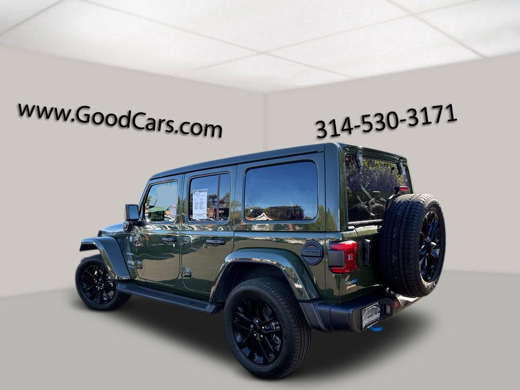 used 2022 Jeep Wrangler Unlimited 4xe car, priced at $36,500