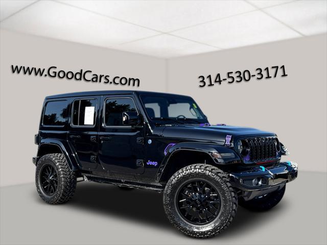 used 2024 Jeep Wrangler 4xe car, priced at $49,896