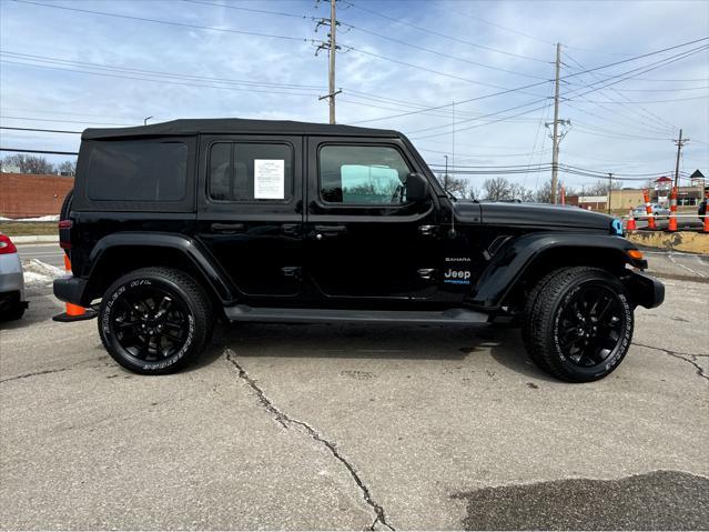 used 2021 Jeep Wrangler Unlimited 4xe car, priced at $31,500