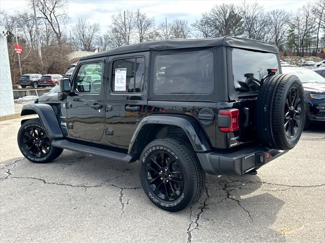 used 2021 Jeep Wrangler Unlimited 4xe car, priced at $31,500