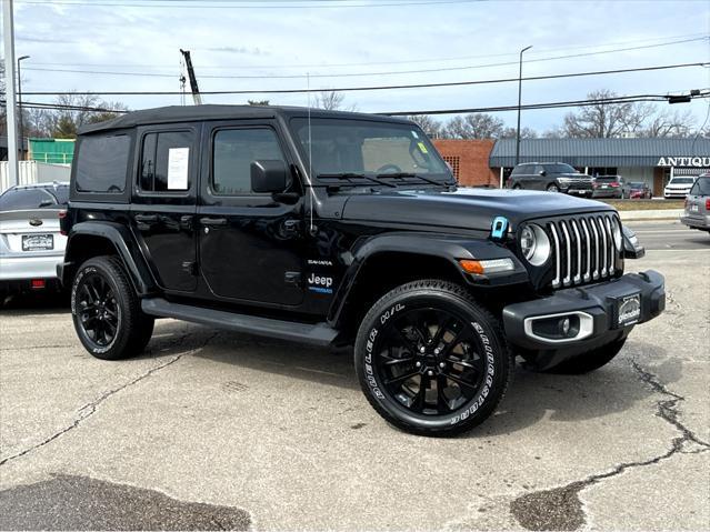 used 2021 Jeep Wrangler Unlimited 4xe car, priced at $31,500