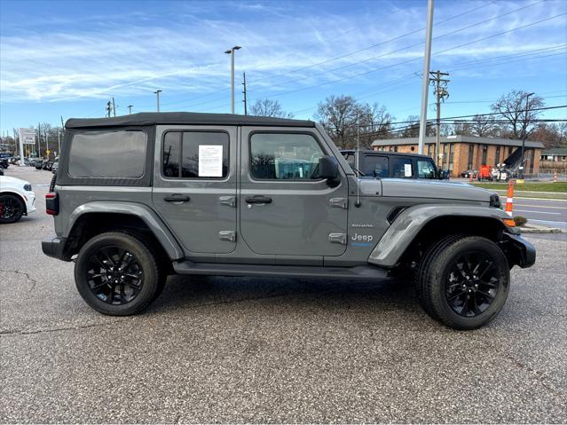 used 2022 Jeep Wrangler Unlimited car, priced at $38,500