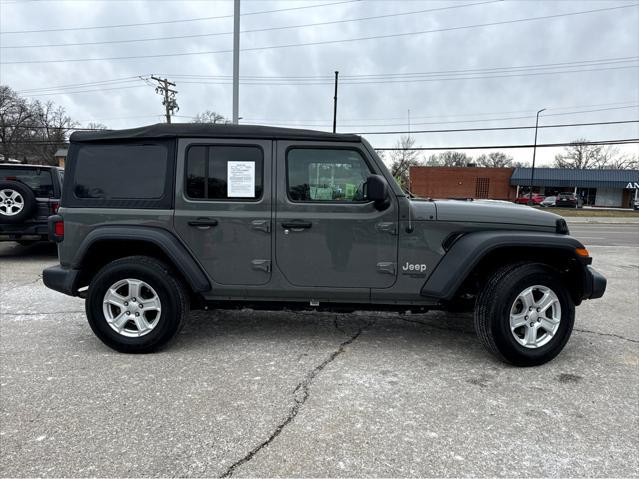 used 2021 Jeep Wrangler Unlimited car, priced at $29,000