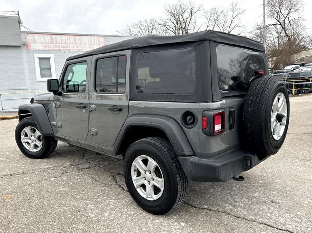 used 2021 Jeep Wrangler Unlimited car, priced at $29,000