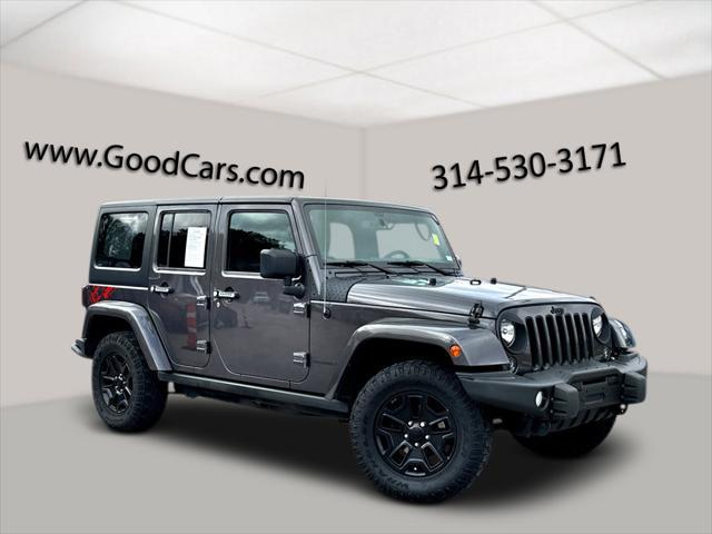 used 2016 Jeep Wrangler Unlimited car, priced at $19,993