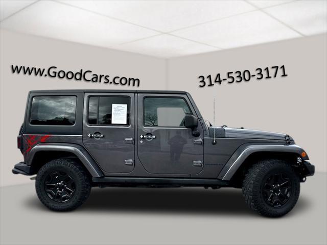 used 2016 Jeep Wrangler Unlimited car, priced at $19,993