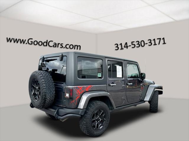 used 2016 Jeep Wrangler Unlimited car, priced at $19,993