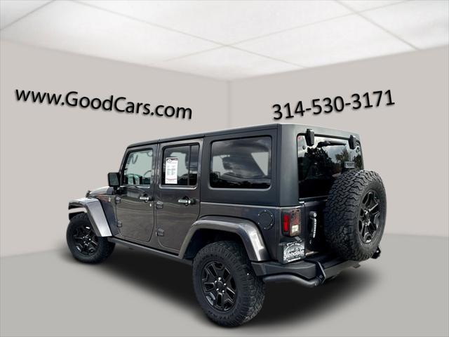 used 2016 Jeep Wrangler Unlimited car, priced at $19,993