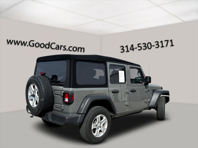 used 2020 Jeep Wrangler Unlimited car, priced at $29,700