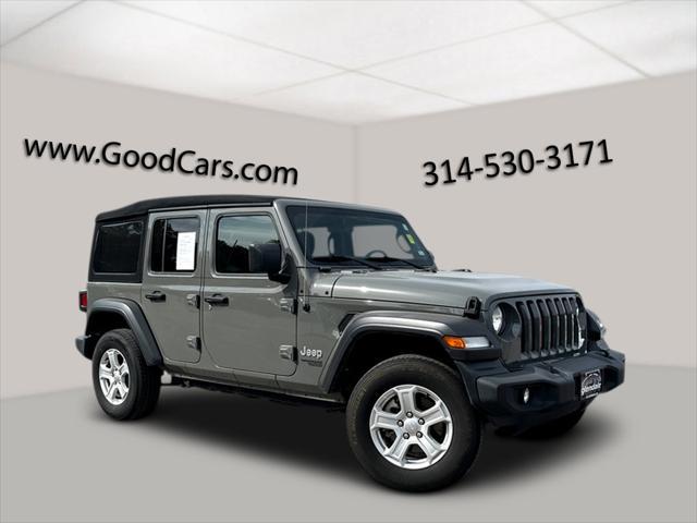 used 2020 Jeep Wrangler Unlimited car, priced at $29,700