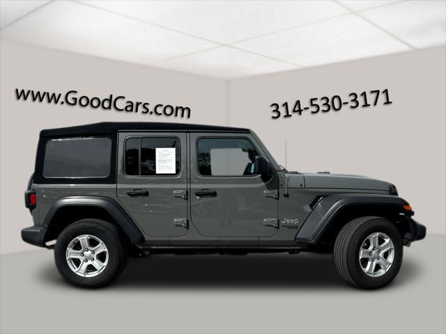 used 2020 Jeep Wrangler Unlimited car, priced at $29,700