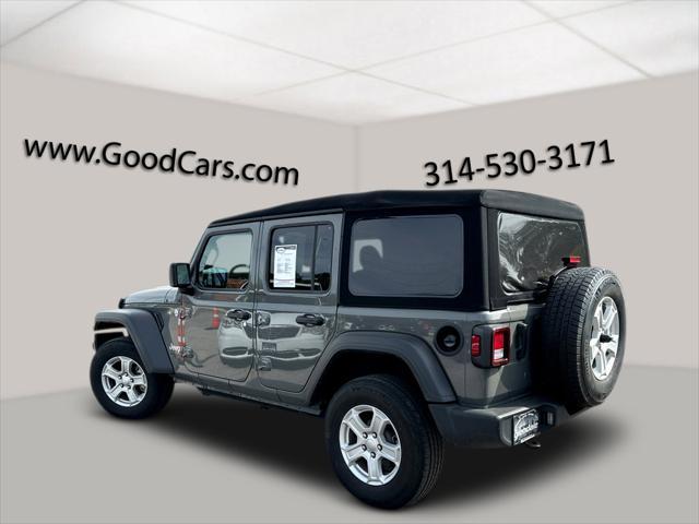 used 2020 Jeep Wrangler Unlimited car, priced at $29,700