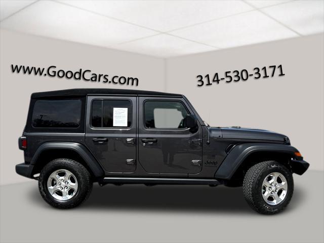 used 2021 Jeep Wrangler Unlimited car, priced at $31,990