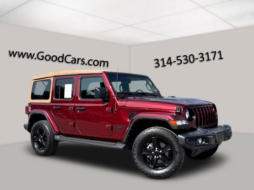 used 2021 Jeep Wrangler Unlimited car, priced at $35,664