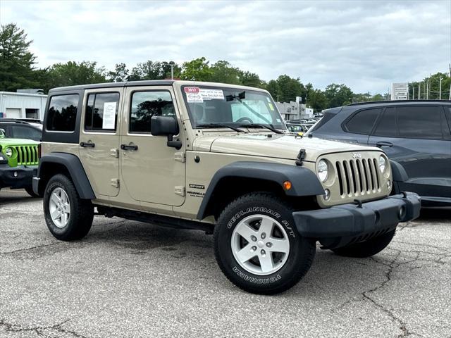 used 2017 Jeep Wrangler Unlimited car, priced at $25,120