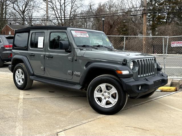 used 2020 Jeep Wrangler Unlimited car, priced at $28,500