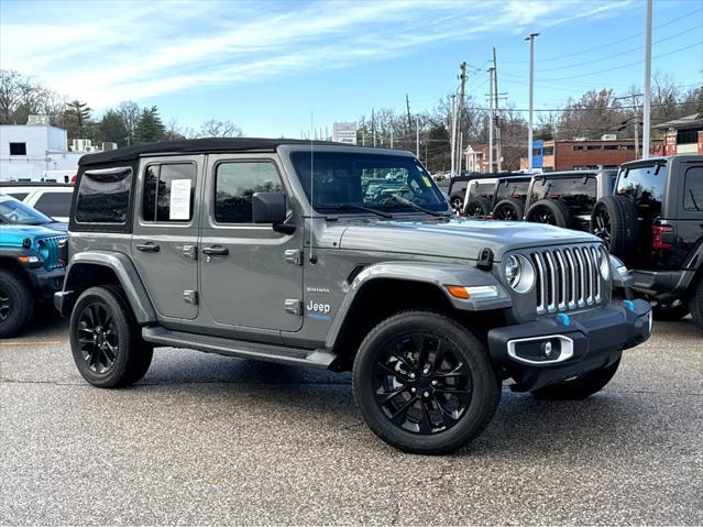 used 2022 Jeep Wrangler Unlimited car, priced at $34,993