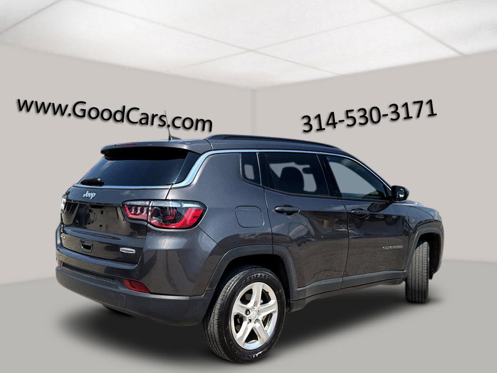 used 2023 Jeep Compass car, priced at $24,900
