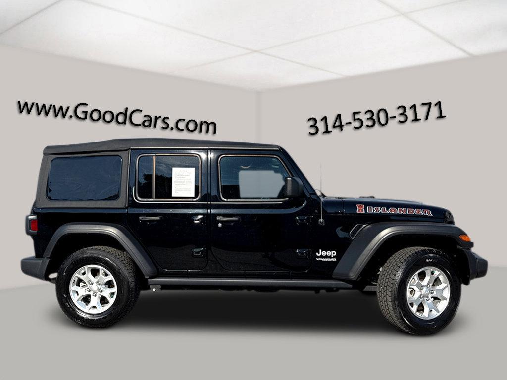 used 2021 Jeep Wrangler Unlimited car, priced at $29,800