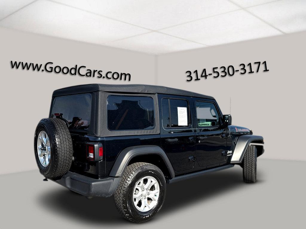used 2021 Jeep Wrangler Unlimited car, priced at $29,800