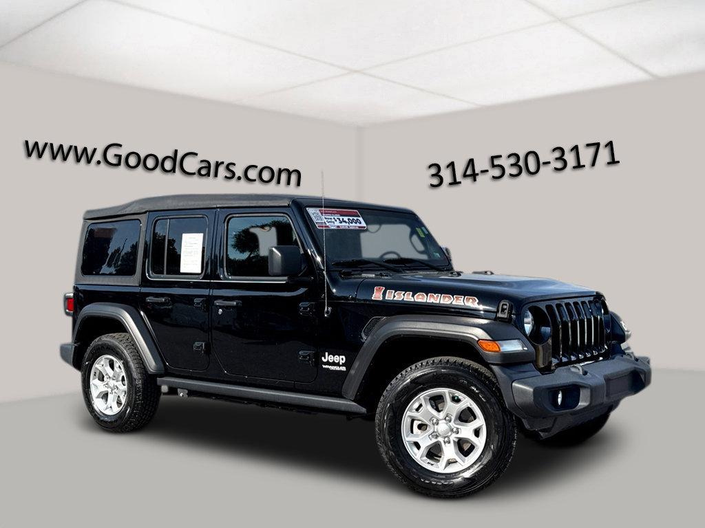 used 2021 Jeep Wrangler Unlimited car, priced at $29,800