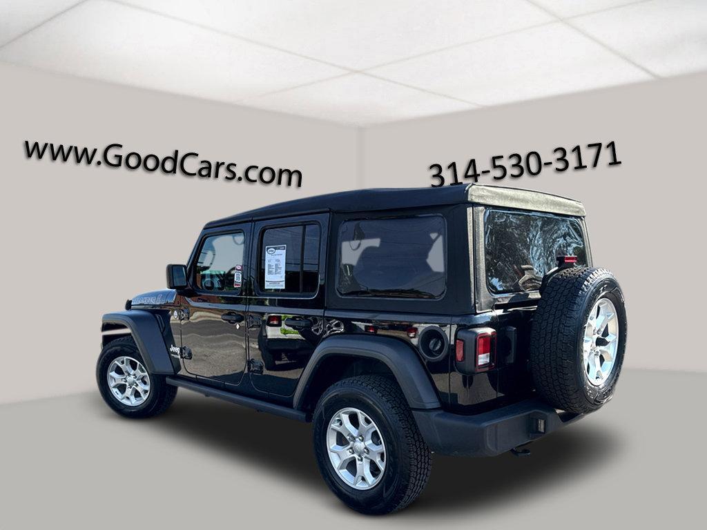 used 2021 Jeep Wrangler Unlimited car, priced at $29,800