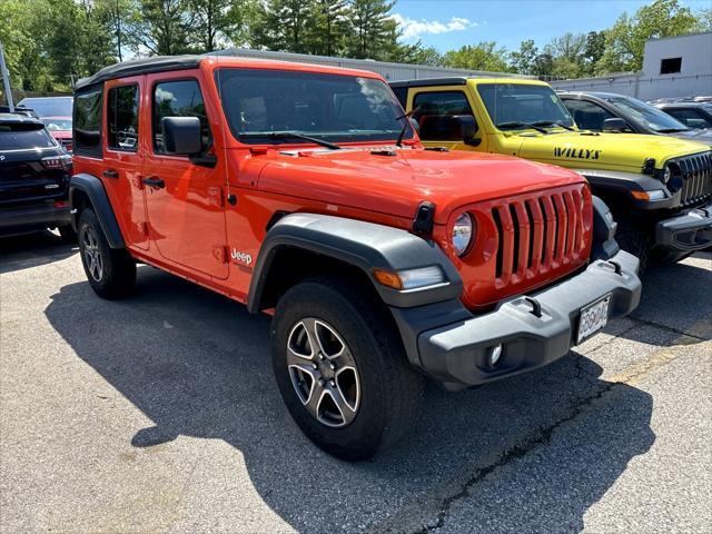 used 2018 Jeep Wrangler Unlimited car, priced at $31,975