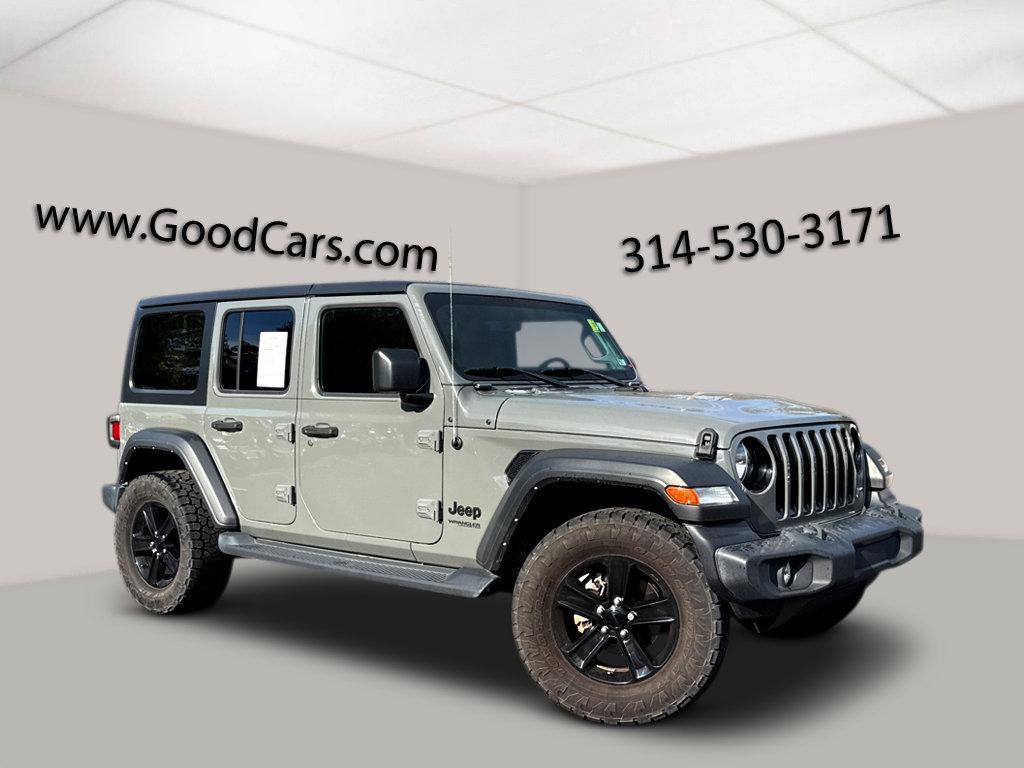 used 2021 Jeep Wrangler Unlimited car, priced at $33,600