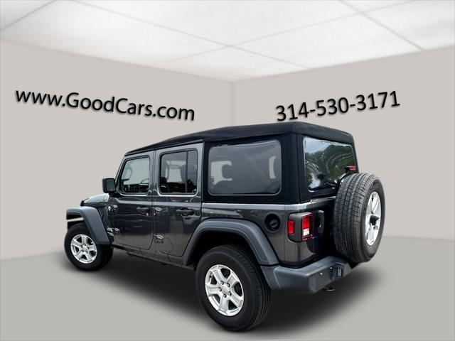 used 2020 Jeep Wrangler Unlimited car, priced at $31,990