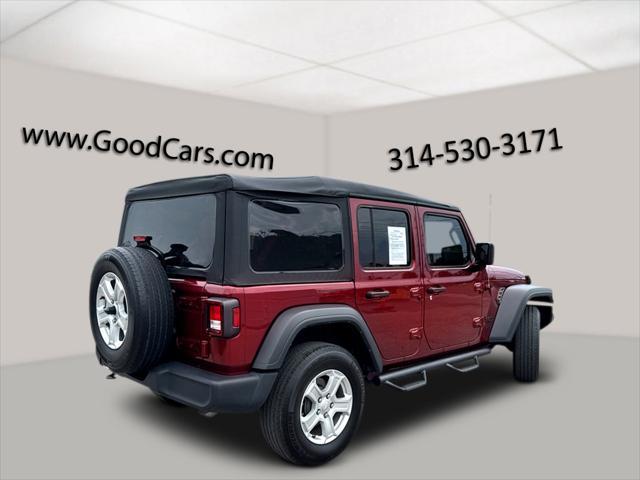 used 2021 Jeep Wrangler Unlimited car, priced at $27,500