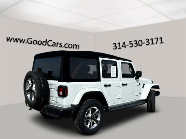 used 2020 Jeep Wrangler Unlimited car, priced at $32,500