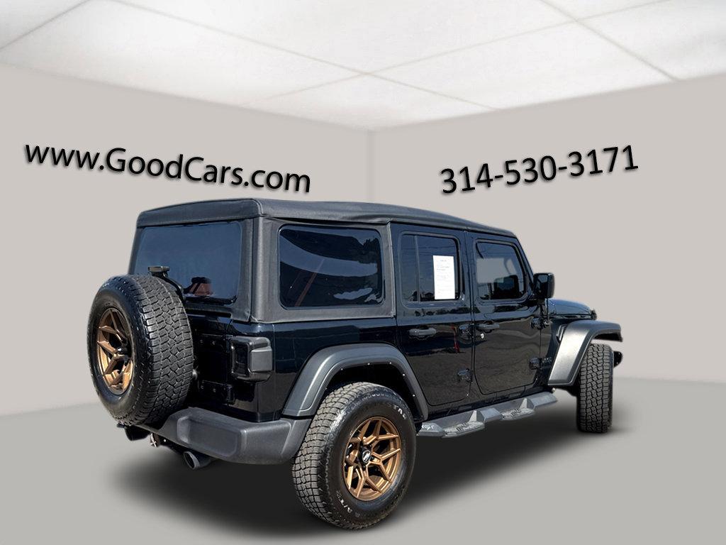 used 2022 Jeep Wrangler Unlimited car, priced at $24,870