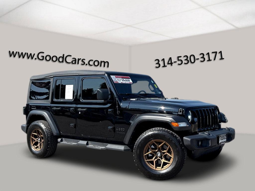 used 2022 Jeep Wrangler Unlimited car, priced at $24,870