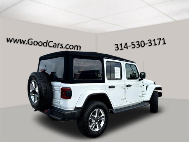 used 2021 Jeep Wrangler Unlimited car, priced at $33,957