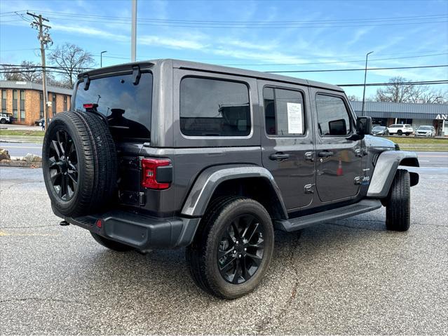 used 2021 Jeep Wrangler Unlimited car, priced at $34,463