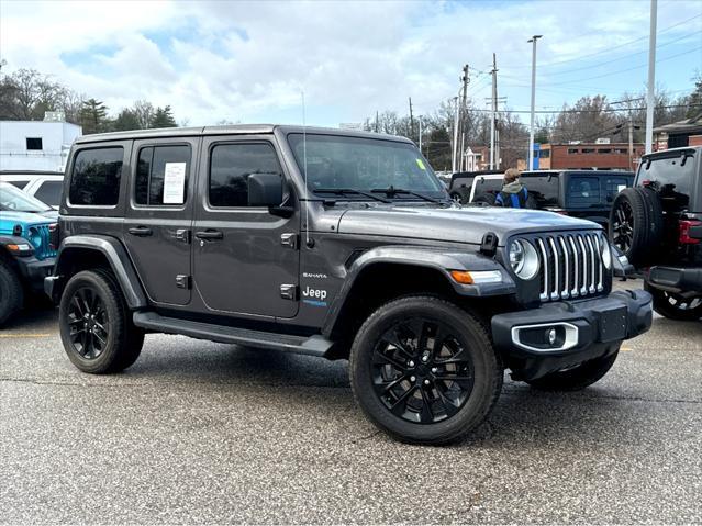 used 2021 Jeep Wrangler Unlimited car, priced at $34,463