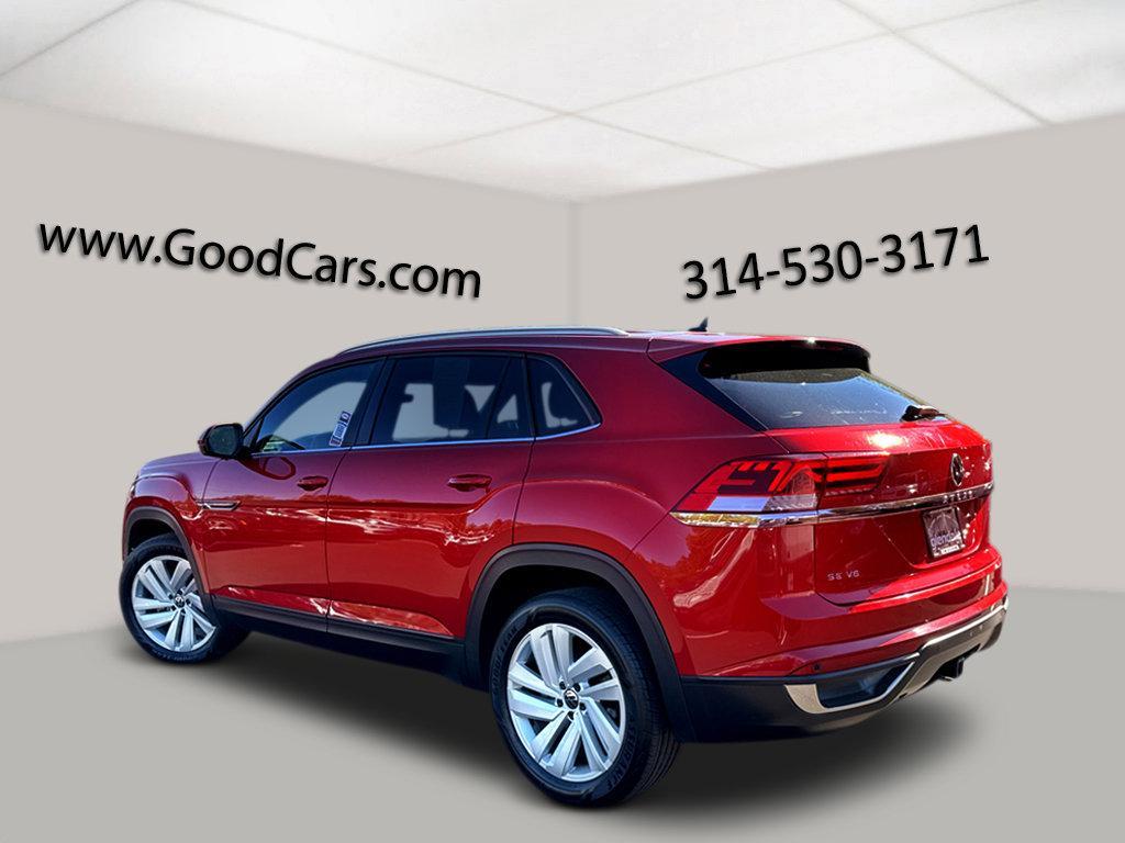 used 2021 Volkswagen Atlas Cross Sport car, priced at $25,000